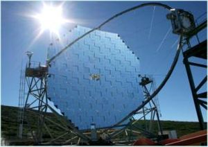 Major Atmospheric Gamma Imaging Cherenkov Telescope (MAGIC)